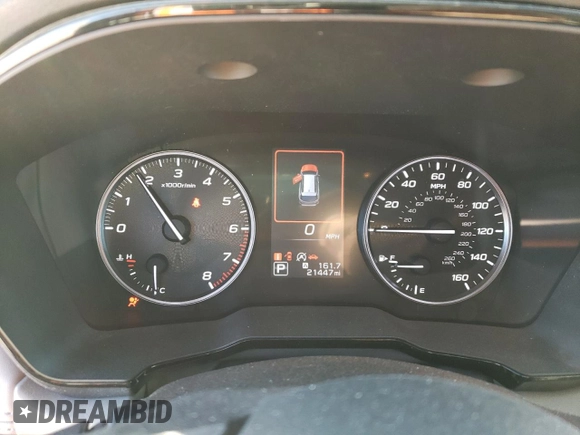 2021 Subaru Outback Premium with VIN 4S4BTADC8M3170813, listed as a Copart auction lot 47970655 with 21,447 mi miles and Salvage Title. Bid and sale history available at DreamBid. Image 9.