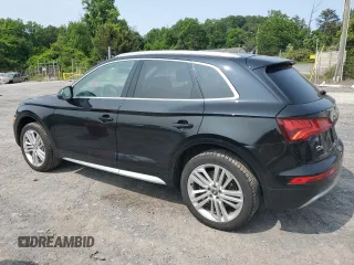 2018 Audi Q5 Premium Plus z VIN WA1BNAFYXJ2078816, wystawiony jako Copart lot #58469435 z przebiegiem 76 599 mil mil oraz Szkoda całkowita • Salvage title. Historia ofert i sprzedaży dostępna na DreamBid. Obrazek 2.