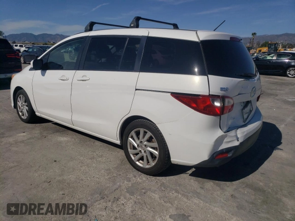 2012 Mazda 5 Sport with VIN JM1CW2BL9C0103114, listed as a Copart auction lot 49910085 with 130,850 mi miles and Salvage Title. Bid and sale history available at DreamBid. Image 2.