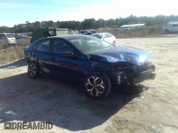 2019 Kia Forte LXS with VIN 3KPF24AD7KE067427, listed as a IAAI auction lot 41335311 with 35,952 mi miles. Bid and sale history available at carsss.com. Image 6.