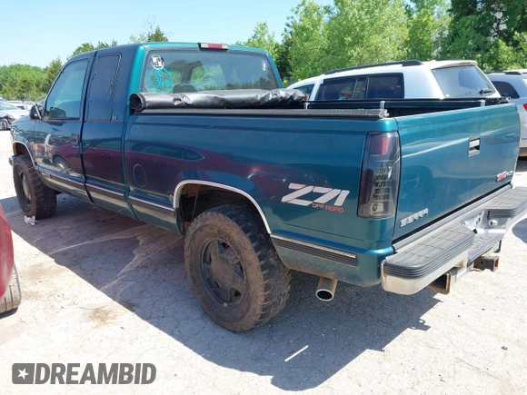 1996 GMC Sierra 1500 z VIN 1GTEK19R6TE514322, wystawiony jako IAAI lot #42253821 z przebiegiem 190 491 mil mil oraz . Historia ofert i sprzedaży dostępna na DreamBid. Obrazek 3.