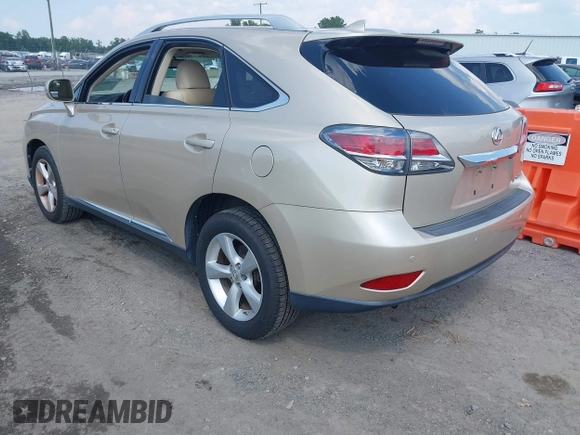 2015 Lexus RX 350 with VIN 2T2BK1BA9FC333841, listed as a IAAI auction lot 42589452 with 61,666 mi miles and . Bid and sale history available at DreamBid. Image 3.
