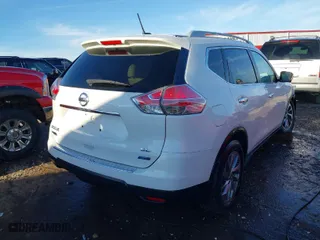 2014 Nissan Rogue SV with VIN 5N1AT2MT8EC824499, listed as a IAAI auction lot 41619748 with 66,092 mi miles. Bid and sale history available at carsss.com. Image 4.