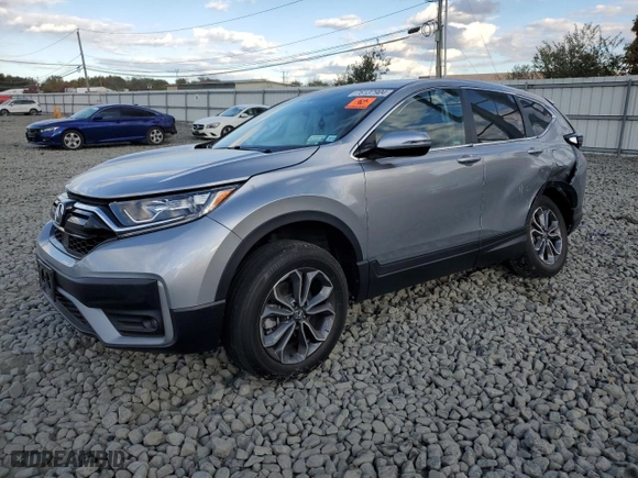 2020 Honda CR-V EX-L with VIN 2HKRW2H80LH696359, listed as a Copart auction lot 76137904 with 23,378 mi miles and Salvage Title. Bid and sale history available at carsss.com. Image 1.