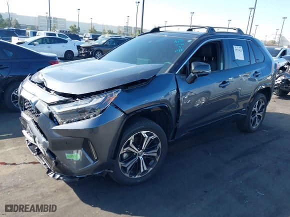 2022 Toyota RAV4 Prime XSE with VIN JTMFB3FV0ND098293, listed as a IAAI auction lot 41513626 with NaN miles. Bid and sale history available at carsss.com. Image 19.