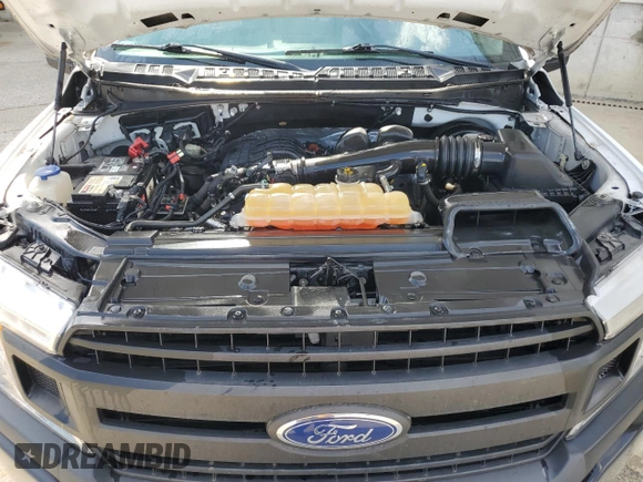 2018 Ford F-150 XL with VIN 1FTEX1CB2JKF23255, listed as a Copart auction lot 54489205 with 126,865 mi miles and Clean title. Bid and sale history available at DreamBid. Image 11.