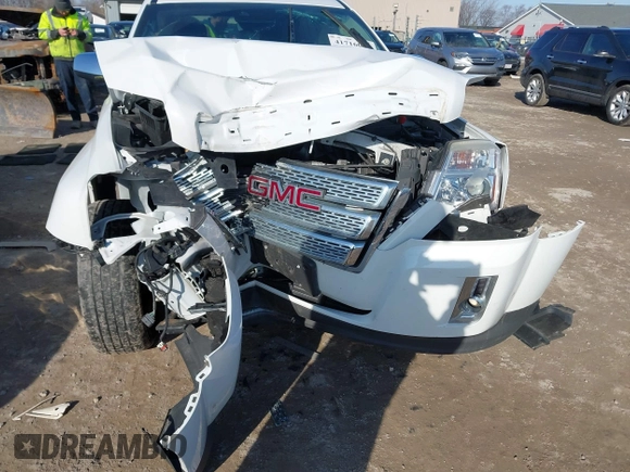 2015 GMC Terrain SLT with VIN 2GKFLXEK5F6257096, listed as a IAAI auction lot 41716048 with 74,858 mi miles and . Bid and sale history available at carsss.com. Image 6.