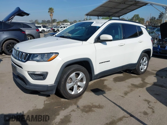 2020 Jeep Compass Altitude z VIN 3C4NJCBB8LT124978, wystawiony jako IAAI lot #42084990 z przebiegiem 101 501 mil mil oraz . Historia ofert i sprzedaży dostępna na DreamBid. Obrazek 17.