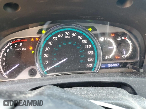 2013 Toyota Venza LE with VIN 4T3BK3BB4DU081587, listed as a Copart auction lot 46638185 with 166,002 mi miles and Salvage Title. Bid and sale history available at DreamBid. Image 9.