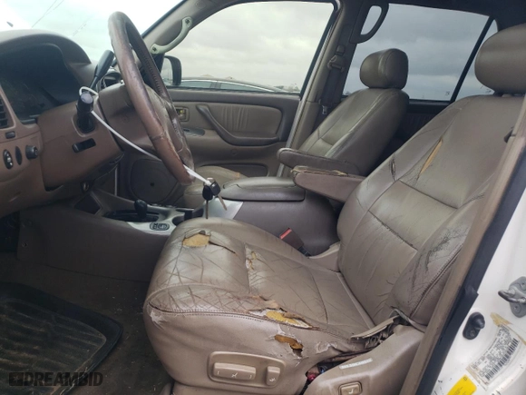 2001 Toyota Sequoia Limited with VIN 5TDBT48AX1S021800, listed as a Copart auction lot 45595965 with 238,461 mi miles and Clean Title. Bid and sale history available at carsss.com. Image 7.