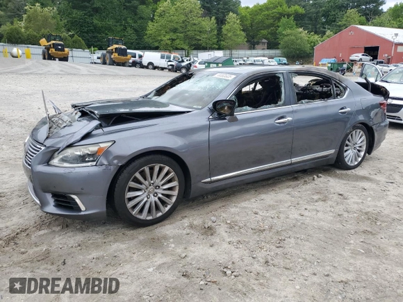 2014 Lexus LS 460 L with VIN JTHDL5EF3E5006192, listed as a Copart auction lot 58060605 with Not provided miles and Clean title. Bid and sale history available at DreamBid. Image 1.