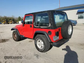 1999 Jeep Wrangler Sport with VIN 1J4FY19SXXP415934, listed as a Copart auction lot 47881675 with 184,876 mi miles and Salvage Title. Bid and sale history available at carsss.com. Image 2.