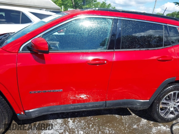 2020 Jeep Compass Latitude with VIN 3C4NJCBB2LT205894, listed as a IAAI auction lot 42284889 with 85,588 mi miles and . Bid and sale history available at DreamBid. Image 14.