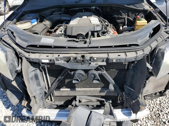 2013 Audi Q7 3.0T Premium Plus with VIN WA1LGAFE2DD009213, listed as a Copart auction lot 46077615 with 116,558 mi miles and Salvage Title. Bid and sale history available at carsss.com. Image 12.