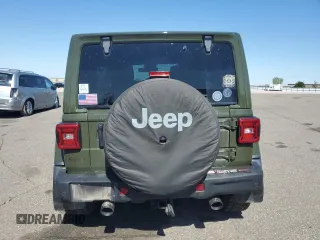 2024 Jeep Wrangler Rubicon z VIN 1C4PJXFG8RW226581, wystawiony jako Copart lot #55681685 z przebiegiem 17 738 mil mil oraz Szkoda całkowita • Salvage title. Historia ofert i sprzedaży dostępna na DreamBid. Obrazek 6.