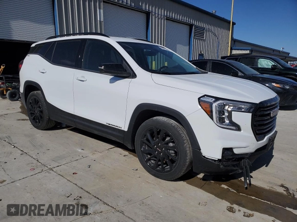 2024 GMC Terrain SLT z VIN 3GKALPEG7RL393252, wystawiony jako Copart lot #49613645 z przebiegiem 12 646 mil mil oraz Szkoda całkowita • Salvage title. Historia ofert i sprzedaży dostępna na DreamBid. Obrazek 4.