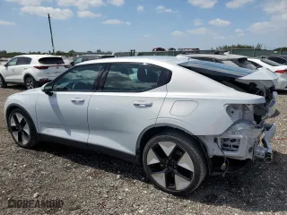 2023 Polestar 2 with VIN YSMED3KA5PL130855, listed as a Copart auction lot 54321665 with 67,022 mi miles and Clean Title. Bid and sale history available at carsss.com. Image 2.