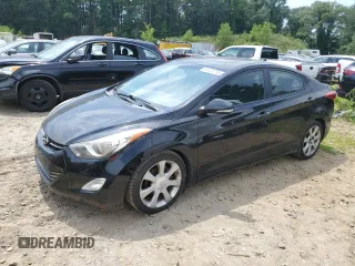 2012 Hyundai Elantra GLS with VIN KMHDH4AE5CU228998, listed as a Copart auction lot 65733795 with 182,841 mi miles and Clean title. Bid and sale history available at DreamBid. Image 1.
