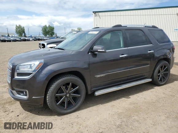 2015 GMC Acadia Denali z VIN 1GKKVTKD4FJ326306, wystawiony jako Copart lot #59263725 z przebiegiem 134 839 mil mil oraz Szkoda całkowita • Salvage title. Historia ofert i sprzedaży dostępna na DreamBid. Obrazek 1.