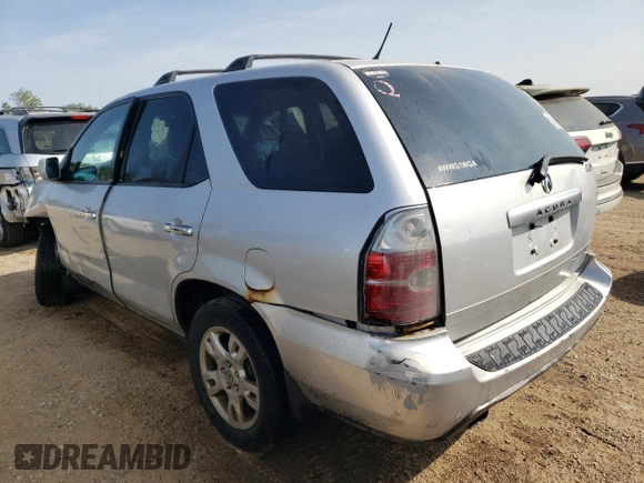 2004 Acura MDX Touring Pkg with VIN 2HNYD18674H505695, listed as a Copart auction lot 70686264 with 0 mi miles and Salvage Title. Bid and sale history available at carsss.com. Image 2.