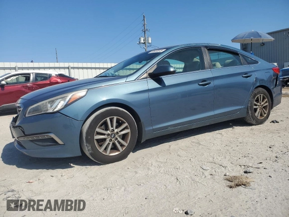 2015 Hyundai Sonata 2.4L SE with VIN 5NPE24AF3FH056200, listed as a Copart auction lot 53630545 with 100,634 mi miles and Salvage Title. Bid and sale history available at carsss.com. Image 1.