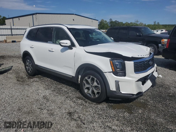 2020 Kia Telluride EX with VIN 5XYP34HC3LG041698, listed as a Copart auction lot 53478405 with 87,825 mi miles and Salvage title. Bid and sale history available at DreamBid. Image 4.