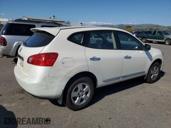 2012 Nissan Rogue S with VIN JN8AS5MT5CW295148, listed as a Copart auction lot 48535475 with 187,705 mi miles and Salvage Title. Bid and sale history available at DreamBid. Image 3.