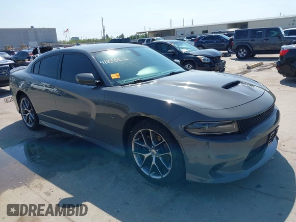 2019 Dodge Charger R/T with VIN 2C3CDXCT0KH587948, listed as a IAAI auction lot 41850326 with 61,632 mi miles and . Bid and sale history available at carsss.com. Image 1.