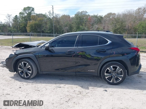 2020 Lexus UX with VIN JTHP9JBH7L2033386, listed as a IAAI auction lot 41463356 with 53,507 mi miles. Bid and sale history available at carsss.com. Image 14.