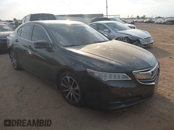 2015 Acura TLX Technology with VIN 19UUB1F57FA004314, listed as a IAAI auction lot 42726201 with 124,422 mi miles and . Bid and sale history available at DreamBid. Image 1.