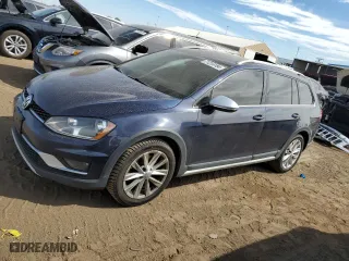 2017 Volkswagen Golf Alltrack S with VIN 3VWH17AU1HM514018, listed as a Copart auction lot 71313184 with 75,993 mi miles and Salvage Title. Bid and sale history available at carsss.com. Image 1.