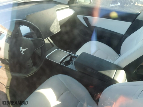 2021 Tesla Model 3 Long Range with VIN 5YJ3E1EB4MF849456, listed as a Copart auction lot 45899225 with 0 mi miles and Salvage Title. Bid and sale history available at carsss.com. Image 8.