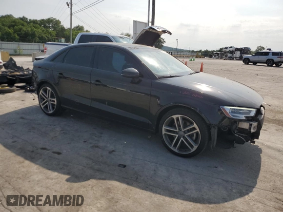 2017 Audi A3 Sedan Premium with VIN WAUB8GFF0H1020712, listed as a Copart auction lot 56914544 with 64,628 mi miles. Bid and sale history available at carsss.com. Image 4.