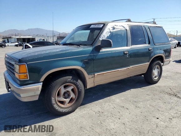 1992 Ford Explorer Eddie Bauer z VIN 1FMDU32X0NUC04374, wystawiony jako Copart lot #77261844 z przebiegiem 52 709 mil mil oraz Czysty tytuł • Clean title. Historia ofert i sprzedaży dostępna na DreamBid. Obrazek 1.