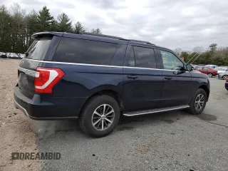 2021 Ford Expedition Max XLT with VIN 1FMJK1JT4MEA40275, listed as a Copart auction lot 49148305 with 40,735 mi miles and Salvage Title. Bid and sale history available at DreamBid. Image 3.