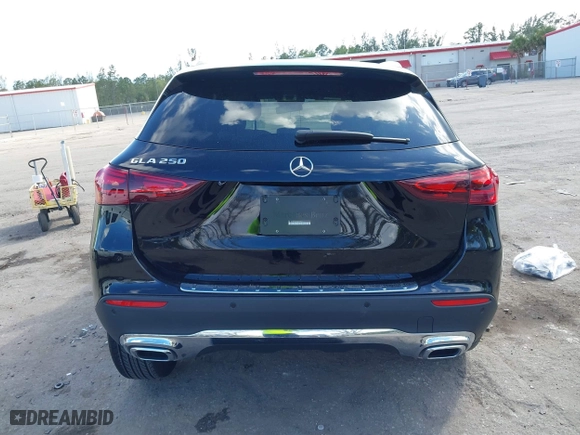 2025 Mercedes-Benz GLA with VIN W1N4N4GB9SJ644877, listed as a IAAI auction lot 41586877 with 8,937 mi miles. Bid and sale history available at carsss.com. Image 16.
