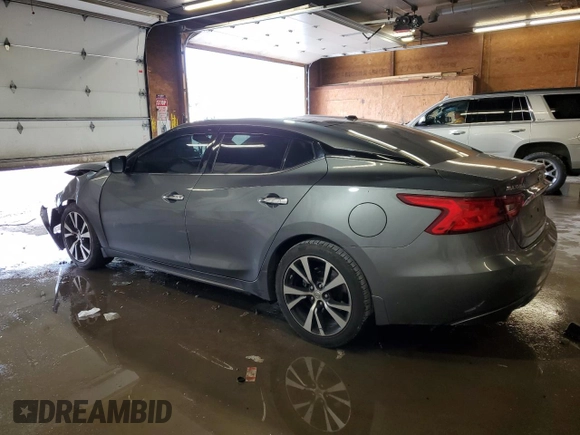 2018 Nissan Maxima SL with VIN 1N4AA6AP3JC367612, listed as a Copart auction lot 57693435 with 56,096 mi miles and Salvage title. Bid and sale history available at DreamBid. Image 2.