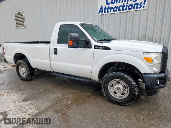 2012 Ford F-250 XL with VIN 1FTBF2B69CEA67384, listed as a Copart auction lot 57067335 with 230,583 mi miles and Clean title. Bid and sale history available at DreamBid. Image 4.