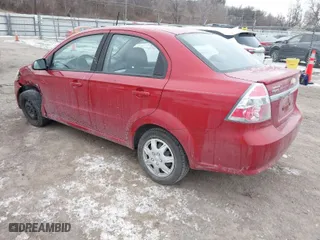 2011 Chevrolet Aveo LT w/1LT with VIN KL1TD5DE7BB195730, listed as a IAAI auction lot 41427047 with 123,773 mi miles. Bid and sale history available at carsss.com. Image 3.