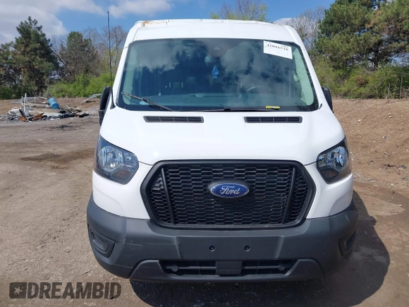 2021 Ford Transit Cargo with VIN 1FTBR1C85MKA66513, listed as a IAAI auction lot 42016528 with 18,174 mi miles and . Bid and sale history available at DreamBid. Image 12.