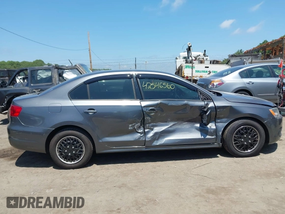 2013 Volkswagen Jetta S with VIN 3VW2K7AJ2DM369459, listed as a IAAI auction lot 42546560 with 126,459 mi miles and . Bid and sale history available at DreamBid. Image 13.