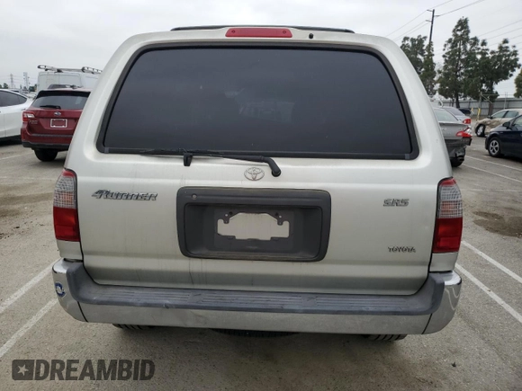 1999 Toyota 4Runner SR5 z VIN JT3GN86R1X0114530, wystawiony jako Copart lot #50566275 z przebiegiem Nie podano mil oraz Czysty tytuł • Clean title. Historia ofert i sprzedaży dostępna na DreamBid. Obrazek 6.