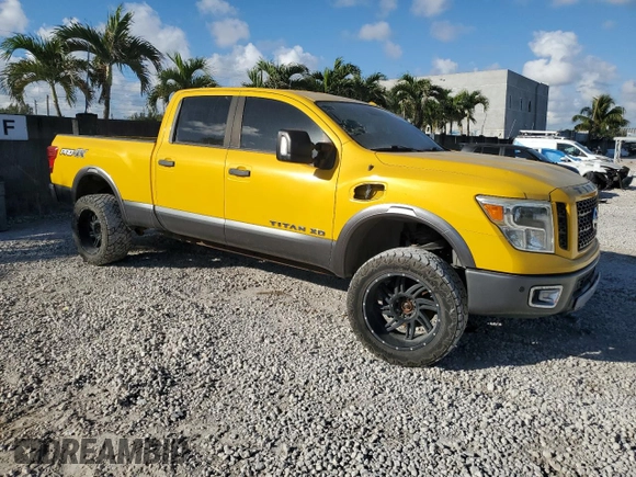 2016 Nissan Titan XD PRO-4X with VIN 1N6BA1F47GN509342, listed as a Copart auction lot 44919795 with 192,684 mi miles and Clean Title. Bid and sale history available at carsss.com. Image 4.