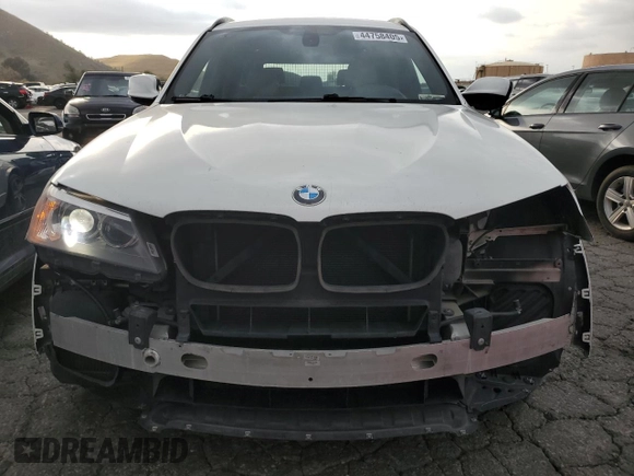 2011 BMW X3 35i with VIN 5UXWX7C59BL734707, listed as a Copart auction lot 44758405 with 139,092 mi miles and Salvage Title. Bid and sale history available at DreamBid. Image 5.