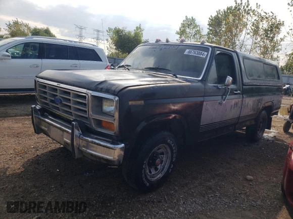 1985 Ford F-150 with VIN 1FTDF15YXFPB03088, listed as a Copart auction lot 66763884 with 98,443 mi miles and Salvage Title. Bid and sale history available at carsss.com. Image 1.