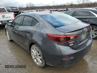 2014 Mazda 3 S Grand Touring z VIN JM1BM1W31E1142489, wystawiony jako Copart lot #43557485 z przebiegiem 158 399 mil mil oraz Szkoda całkowita • Salvage title. Historia ofert i sprzedaży dostępna na DreamBid. Obrazek 2.