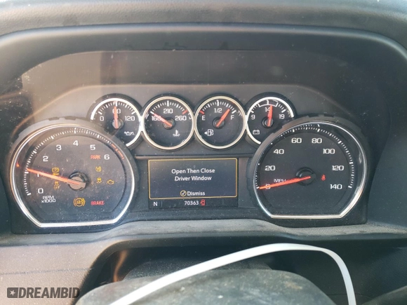 2021 Chevrolet Silverado 2500HD Work Truck with VIN 1GC0WLE78MF292151, listed as a Copart auction lot 41772765 with 70,363 mi miles and Salvage Title. Bid and sale history available at carsss.com. Image 9.
