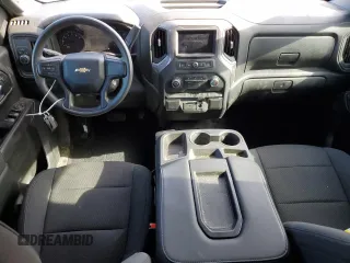 2020 Chevrolet Silverado 1500 Custom with VIN 1GCRWBEH0LZ311492, listed as a Copart auction lot 87042804 with 112,551 mi miles and Salvage Title. Bid and sale history available at carsss.com. Image 8.