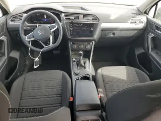 2024 Volkswagen Tiguan S with VIN 3VVFB7AX7RM114677, listed as a Copart auction lot 53037345 with 11,028 mi miles and Salvage title. Bid and sale history available at DreamBid. Image 8.