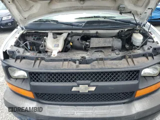 2013 Chevrolet Express Cargo with VIN 1GCSGAFX8D1119655, listed as a Copart auction lot 65659025 with 81,670 mi miles and Salvage title. Bid and sale history available at DreamBid. Image 12.